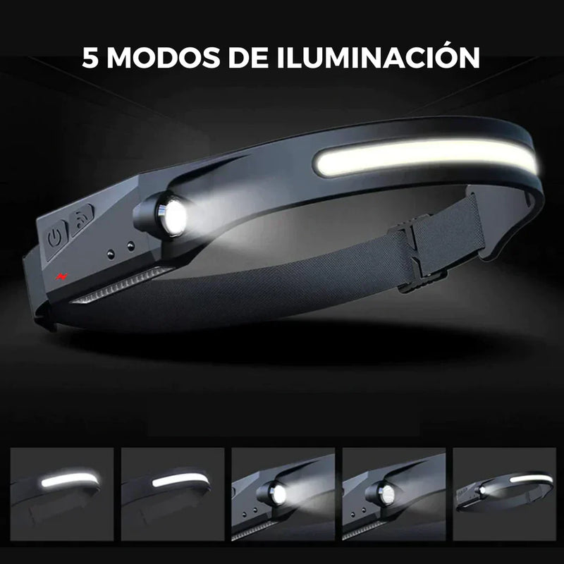 Linterna Frontal 2 en 1 EcoLight Flex® 45%OFF