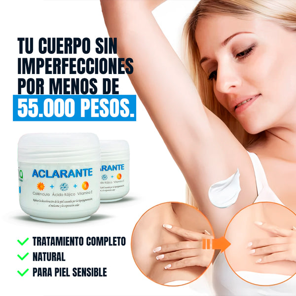 Crema Aclarante Rejuvenecedora Manchas Oscuras - COMPRA 1 Y LLÉVATE 2